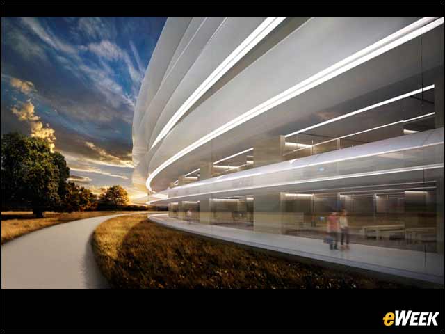 1 - Apple's HQ Plans: Views of the Ultramodern Site Apple Will Call Home