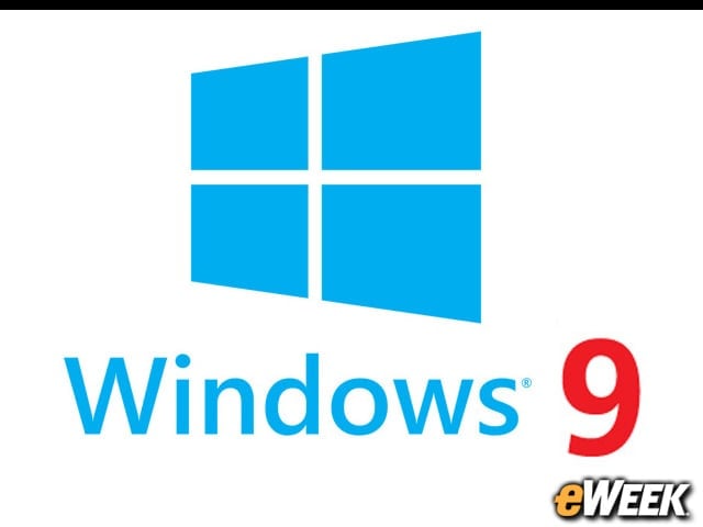 A Brief Windows 9 Mention