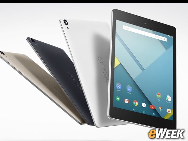 The Nexus 9 Tablet Unveiled