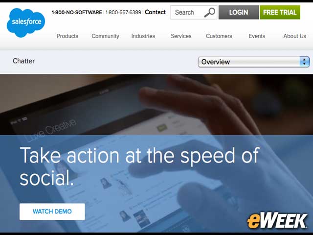 Salesforce's Chatter Gets People Talking