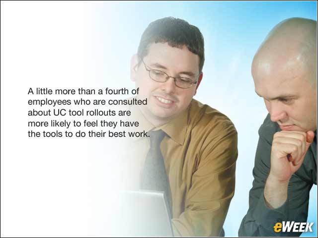 8 - Employees Should Have Input in UC Tool Rollouts