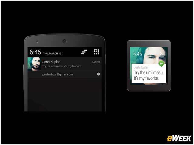 2 - Android Wear Smartwatches Will Arrive First