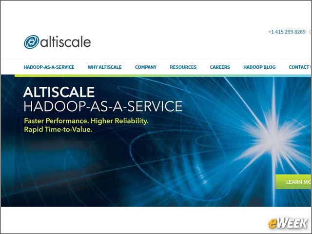 12 - Altiscale, Palo Alto, Calif.