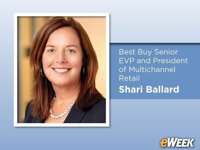 Best Buy Senior EVP and President of Multichannel Retail Shari Ballard