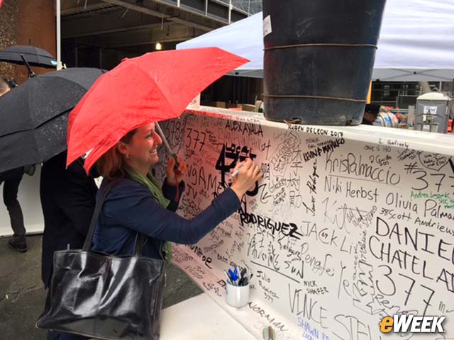 Signing Herself Into History