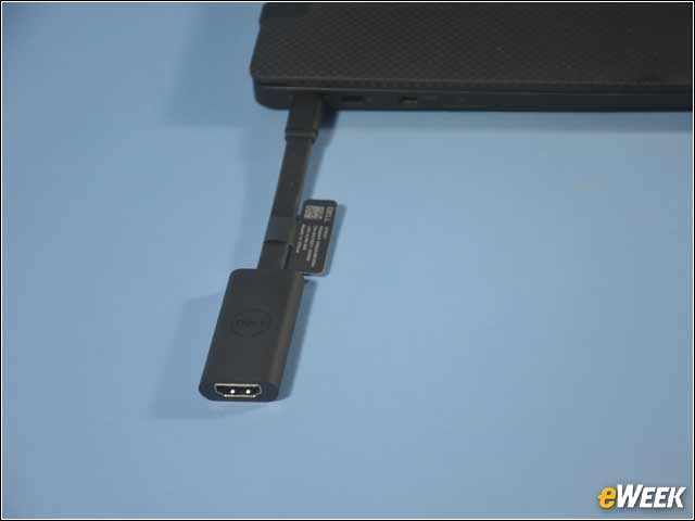 10 - Dell Provides an Optional Video Dongle