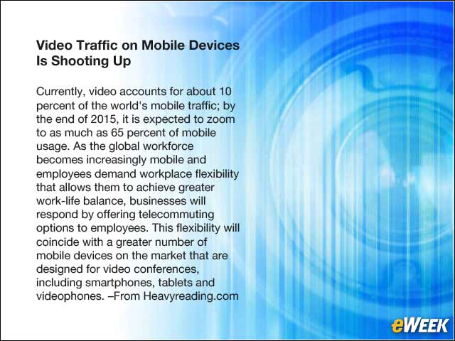 2 - Video Traffic on Mobile Devices Is Shooting Up