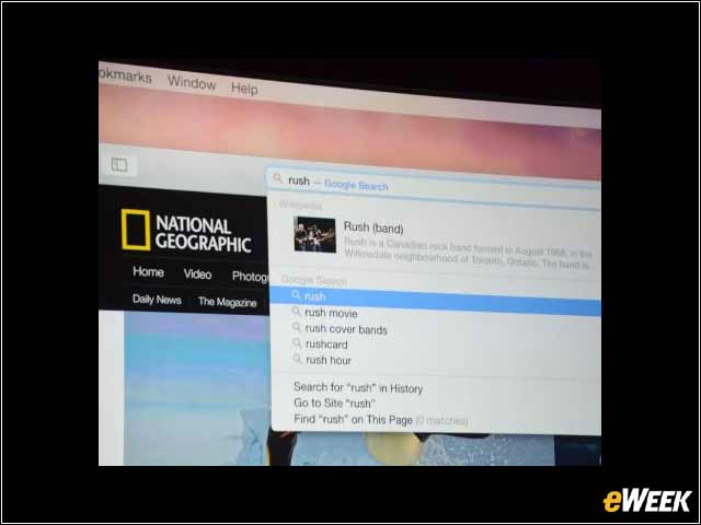 8 - Using Google Search in Safari