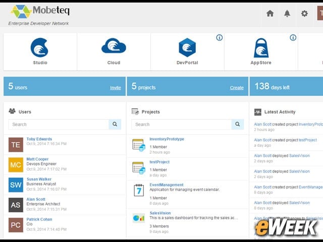 Enterprise Developer Network Supports Project Collaboration