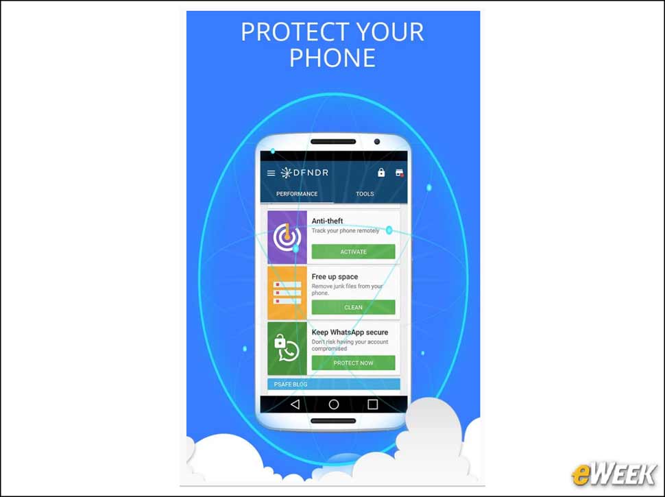 4 - DFNDR Security to Safeguard the Device