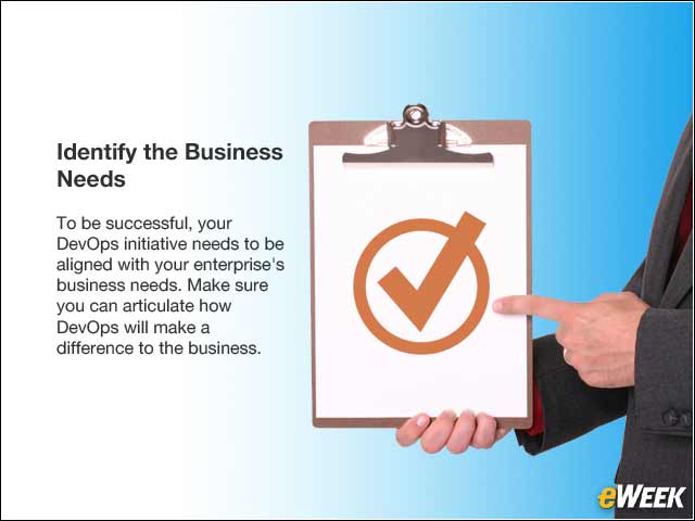 2 - Identify the Business Needs