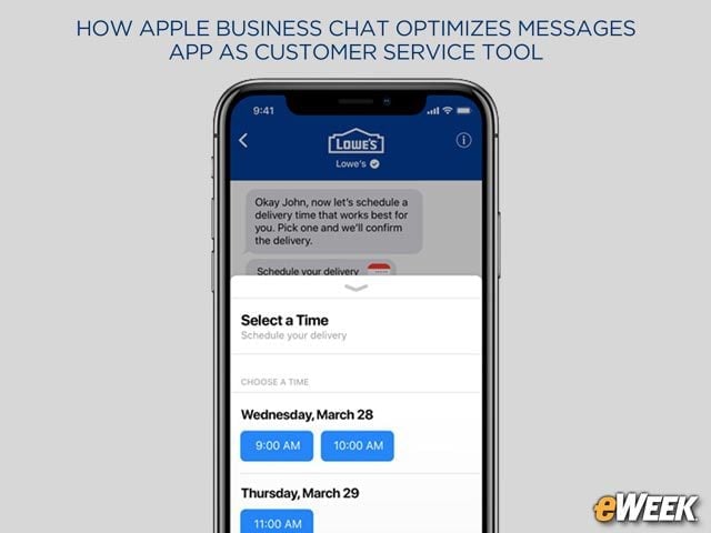 Users Can Schedule Chats at Convenient Times