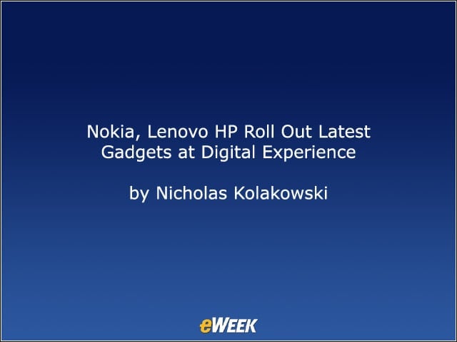 Nokia, Lenovo HP Roll Out Latest Gadgets at Digital Experience