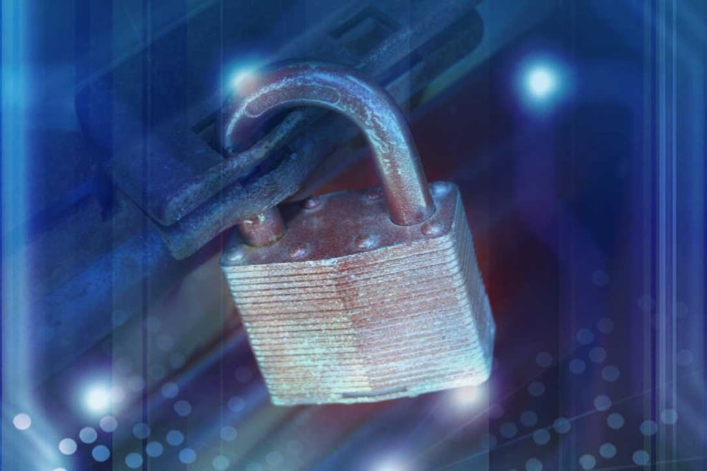 Big padlock