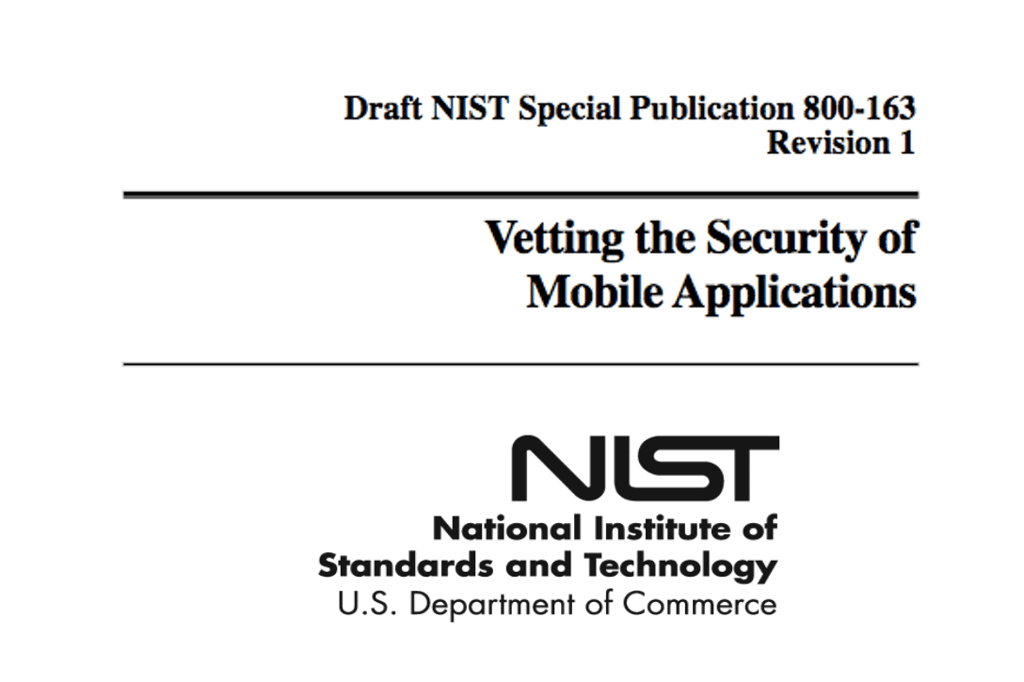 NIST Mobile App Security