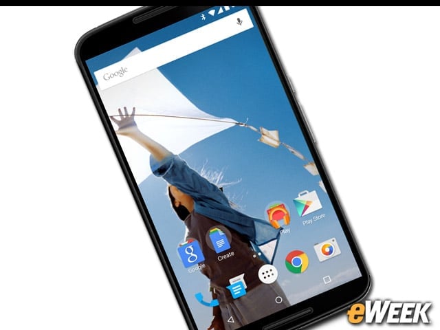 Here's the Nexus 6 Smartphone