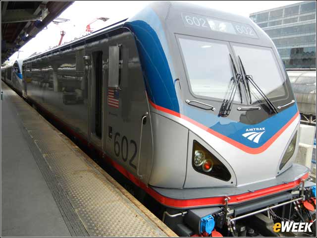 2 - Amtrak's Sprinter Arrives at Washington's Union Station