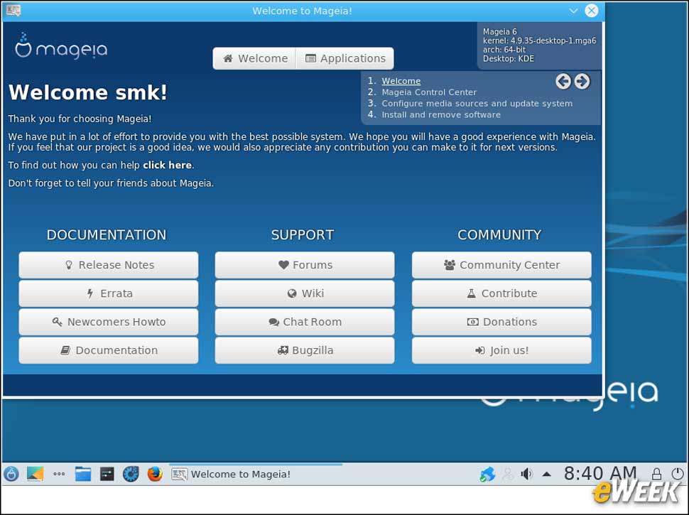 8 - Mageia 6 to Be Supported Until January 2019