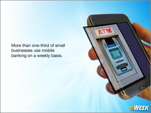 10 - Small Business Mobile Banking on the Rise