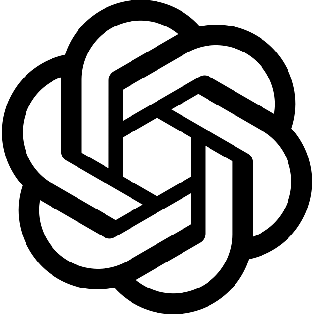 ChatGPT logo.