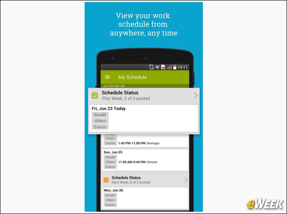 8 - Keep Things in Order with HotSchedules