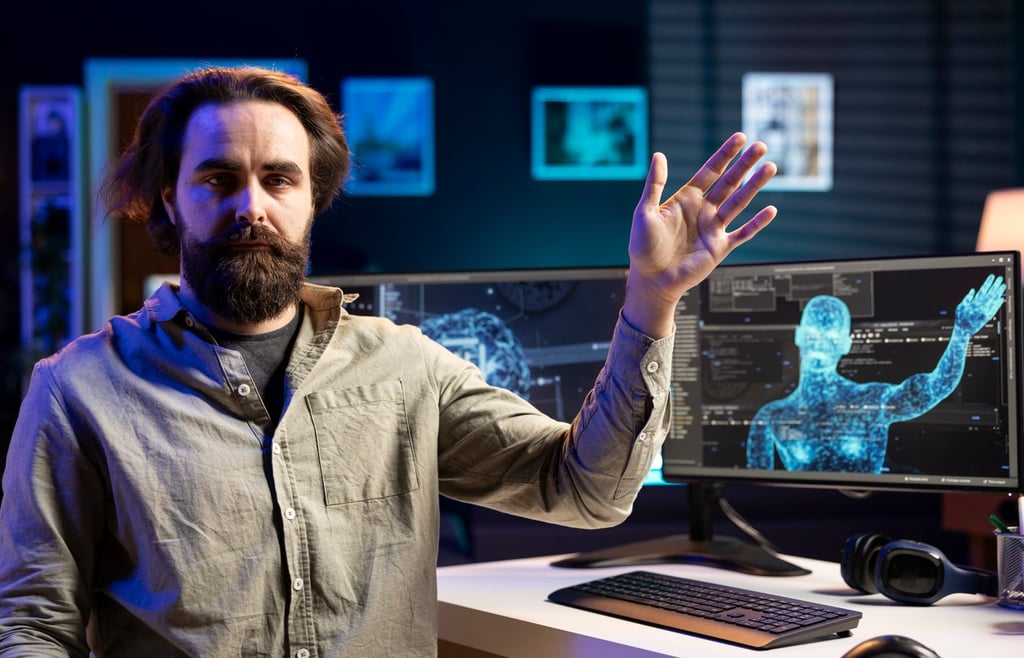 Artificial intelligence possessing engineer Spira 2024.
