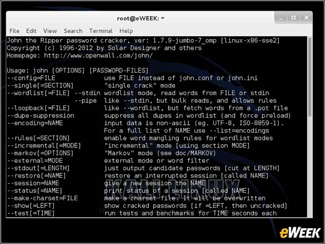 5 - John the Ripper Cracks Passwords