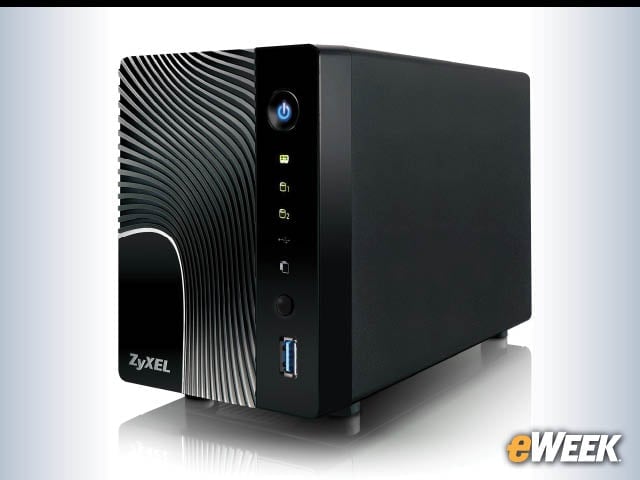 6-ZyXEL 2-Bay Digital Media Server Offers HD Streaming