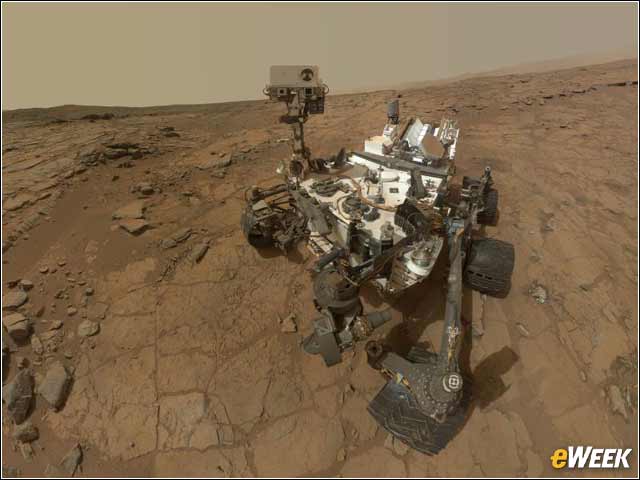 Curiosity Rover’s Self Portrait