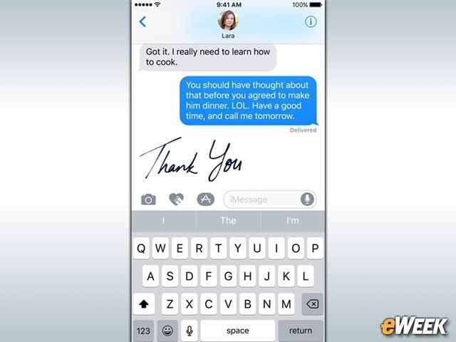More Messages Features Than One Can Count