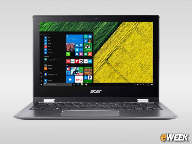 It Has an 11.6-inch Touch-Screen