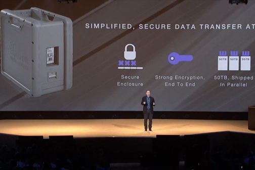 AWS Unleashes Torrent of New Services, Plus Some Hardware
