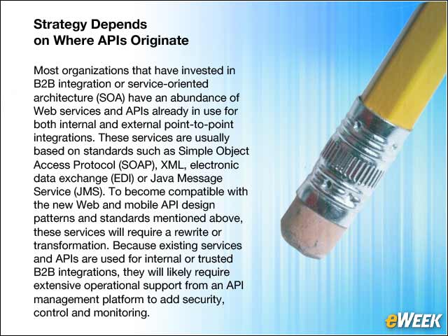 4 - Strategy Depends on Where APIs Originate