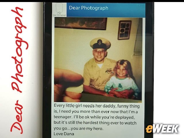 3-Dear Photograph: Deployed Dad