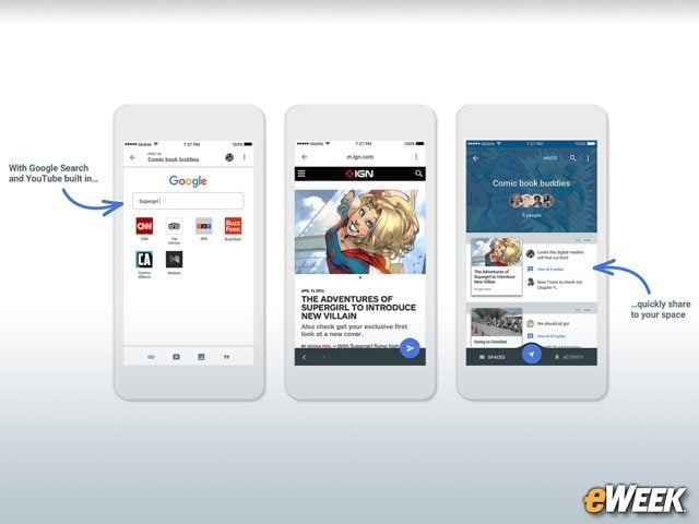 It's All About Sharing Content