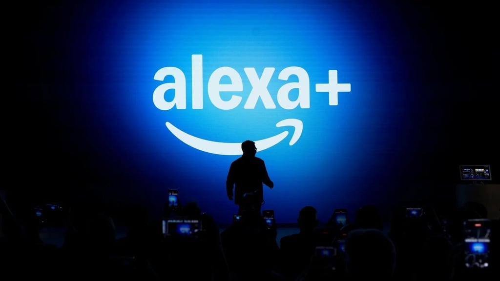 Alexa+ background logo.