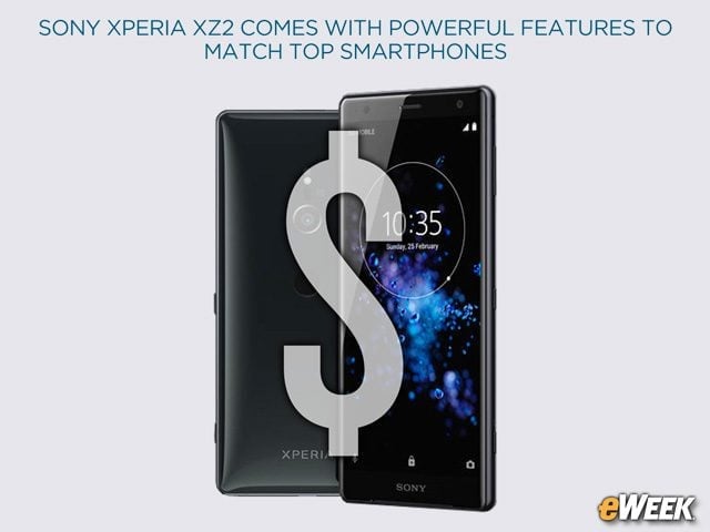 Sony Hasn’t Announced XZ2 Pricing