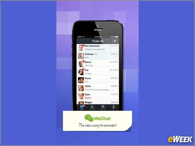 3 - WeChat Provides Simple Text Messaging, Video Calls, Voice Messages