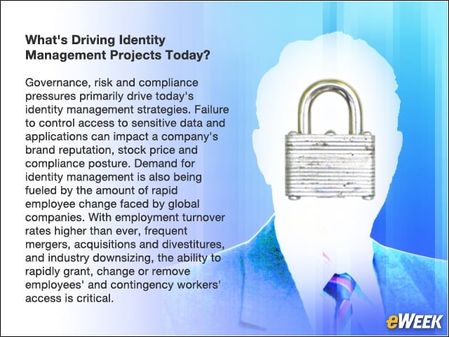 Whats Driving Identity Management Projects Today?