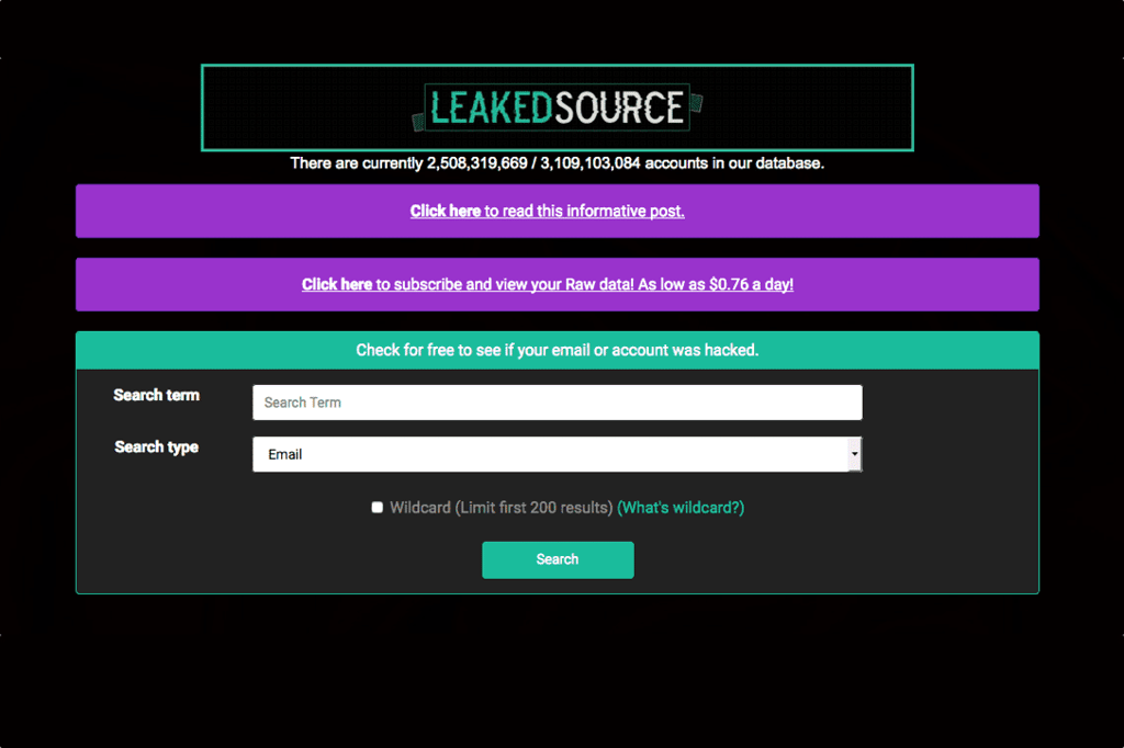 LeakedSource