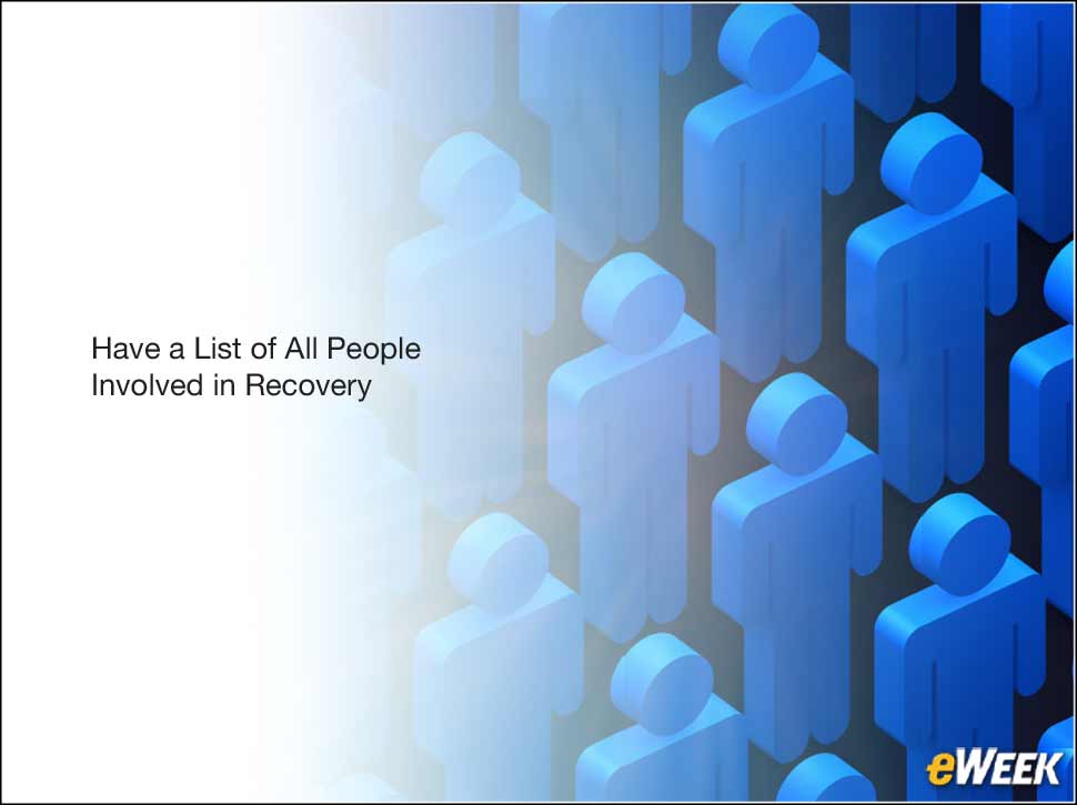 Accurate and Up-to-Date Call Lists and Communication Plan