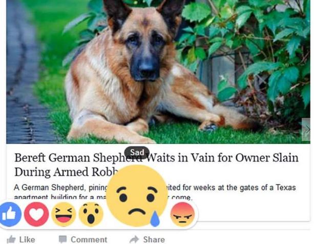 Facebook Gives Users Five More Choices Than ‘Like’ to Emote