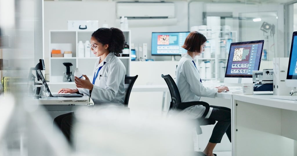 Stock image of Isomorphic Labs, an Alphabet-backed AI biotech firm, raised $600M to boost its AI drug design engine, expand clinical programs, and accelerate disease research.