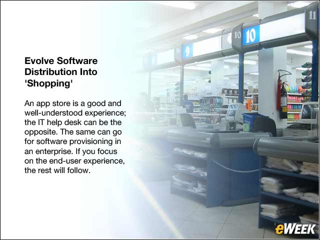 4 - Evolve Software Distribution Into 'Shopping'