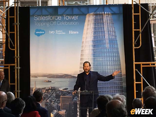 Benioff Welcomes Everybody