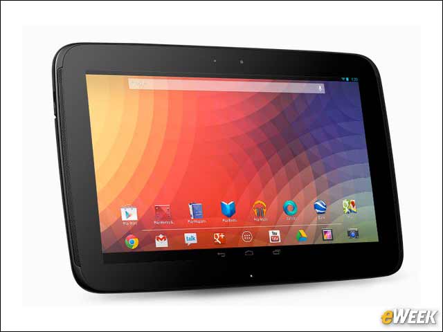 6 - Google Nexus 10