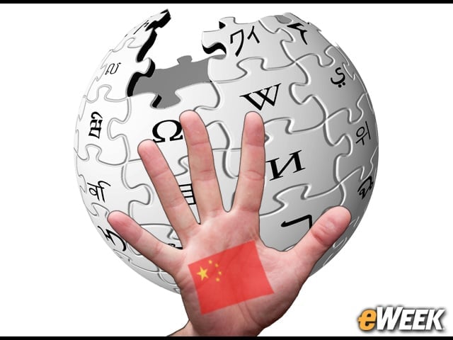 China Selectively Blocks Wikipedia and Other Wikimedia Content