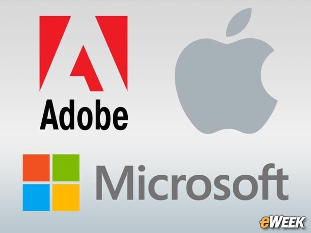 Adobe, Microsoft, Apple Under Attack