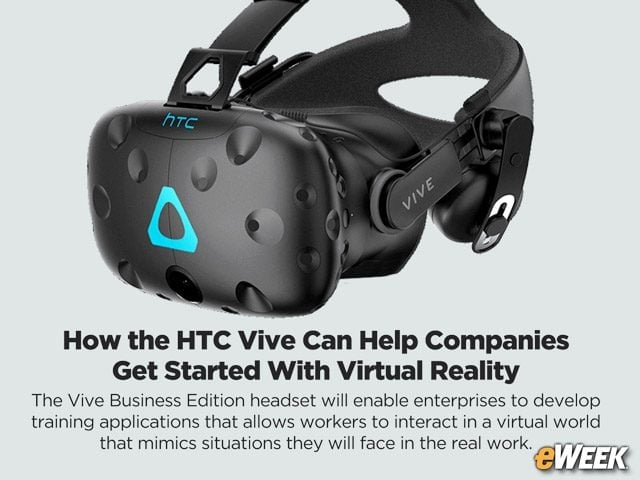How the HTC Vive Can Help Companies Get Started With Virtual Reality