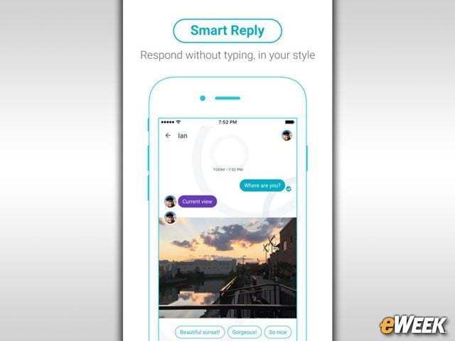 Smart Reply Reduces Typing Time